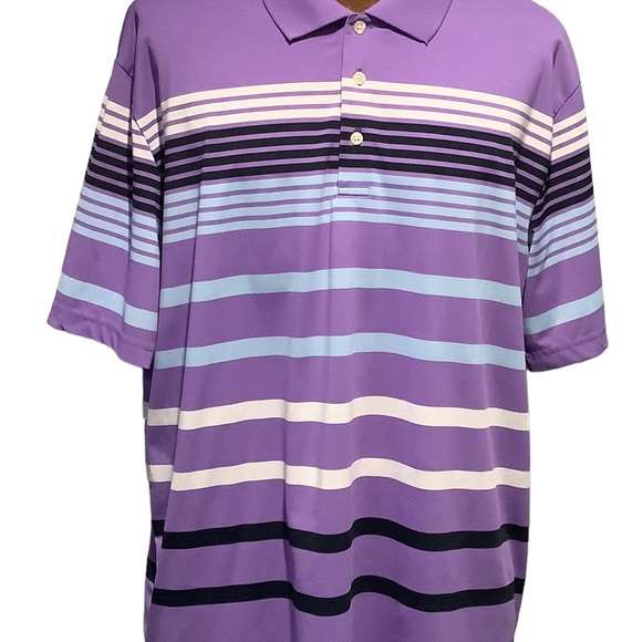 Lot of 3 Various Brands Men's XL Casual Short Polos Shirt Golf - Picture 2 of 10